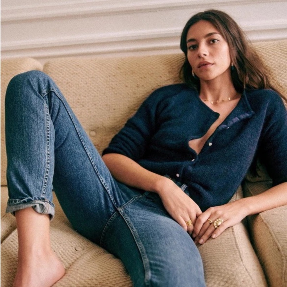 SEZANE GASPARD Navy S